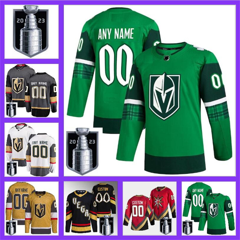 

2023 Stanley Cup Jerseys Custom Vegas Golden Knights Hockey NHLSu Jack Eichel Mark Stone William Karlsson Alex Pietrangelo Jonathan Marchessault Shea Theodore, Color