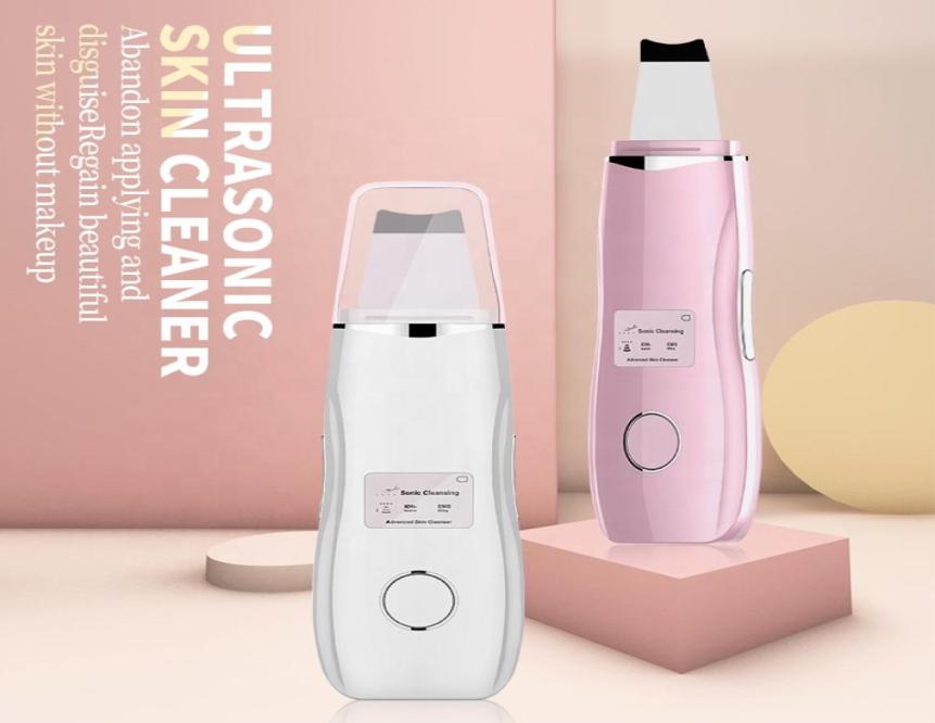 

2020 cleaning remove vibration facial peeling ultrasonic ion skin scrubber2678462