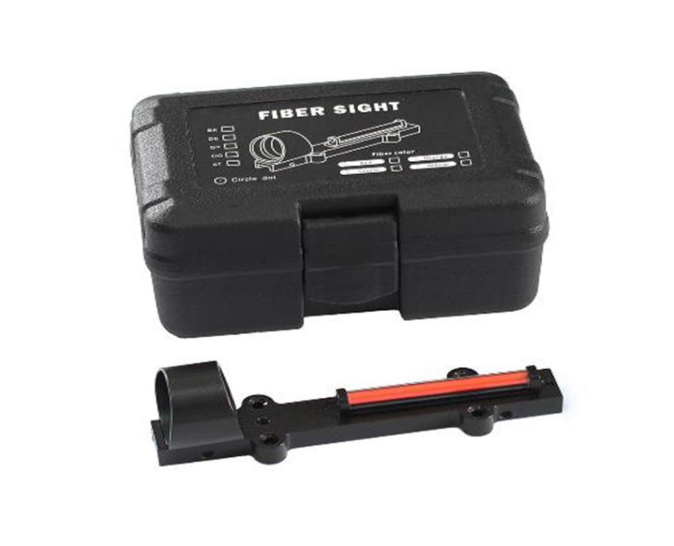 

Tactical 1X28 Circle Red Dot Fiber Source Reflex Sight Hunting Red Dot Rifle Scope fit Rib Rail8070881