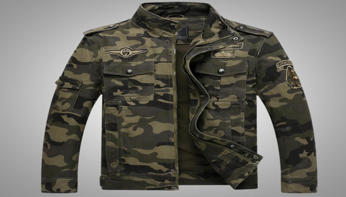 

New Men Army Military Jacket Whole Men Zipper Camouflage Tactical Camouflage Casual Fashon Bomber Polyester Jackets6272741, Purple