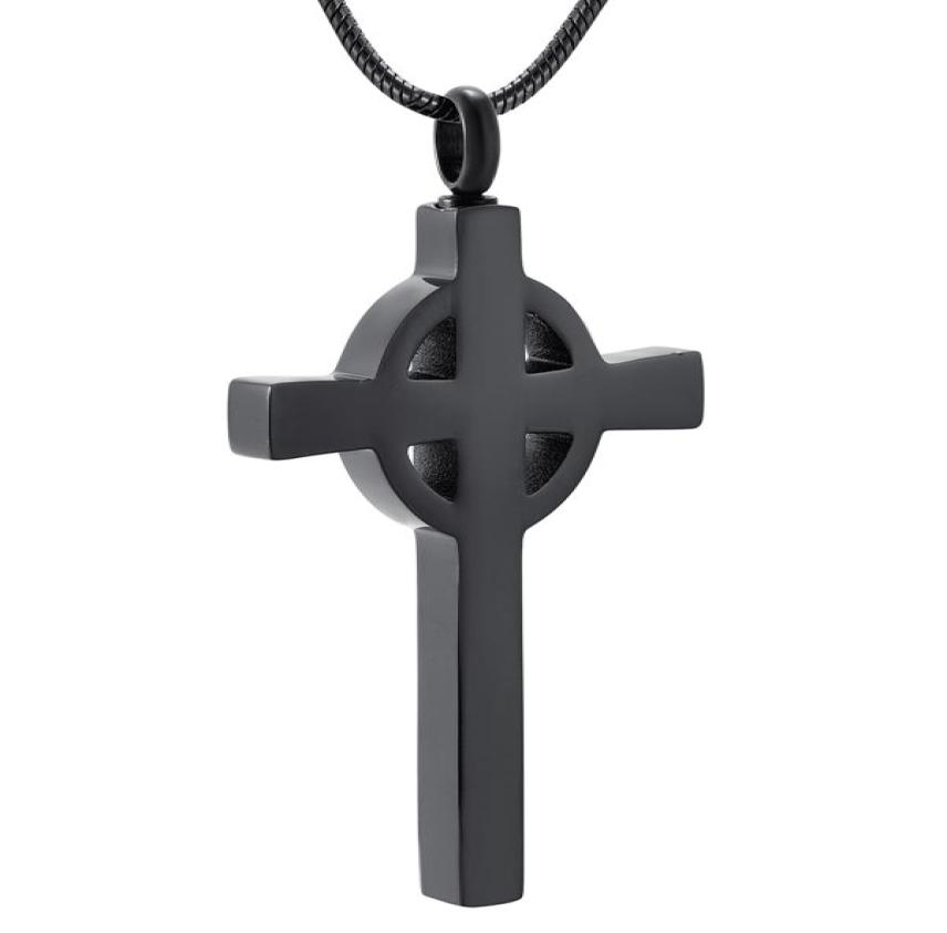 

Simple Style 316L Surgical Grade Stainless Steel Cross Keepsake Pendant Necklace Holds Ashes Hair Sand Cremation Urn Jewelry 5717998