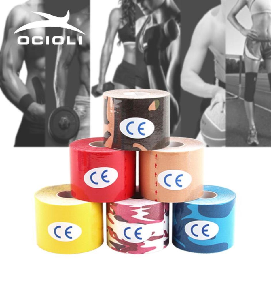 

10 PCS Kinesiotape Tex Tape Athletic Tapes Kinesiology Sport Taping Strapping Football Exercise Muscle Tape Basketball Kneepads7377705, White