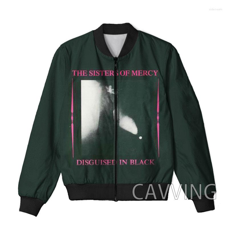 

Men' Jackets CAVVING 3D Printed The Sisters Of Mercy Zipper Bomber Men Overcoat Mens Coat Zip Up For Women/Men, 12