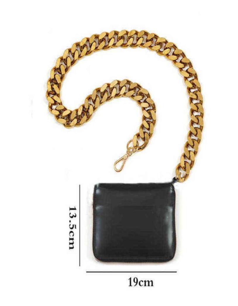 

Kara Purse Women039s Thick Chain Single Shoulder Messenger Bag Change Chest Bag Ins Super Fire Pu Mini Wallet Women039s Card3693259, White