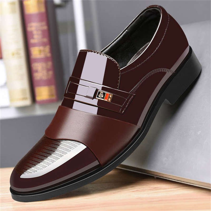 

Fashion Casual Shoes Business Dress Men Shoes Formal Slip On Dress Shoes Mens Oxfords Footwear High Quality Leather Shoes For Men Loafers Sneaker6