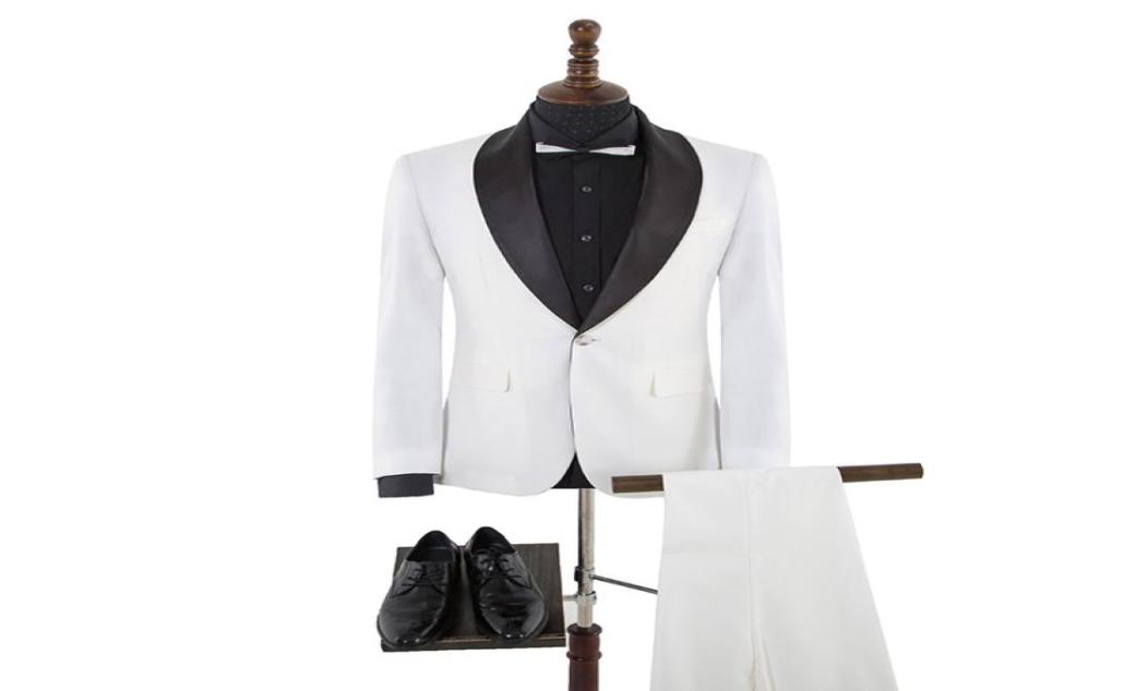 

Cool One Button Groomsmen Notch Lapel Groom Tuxedos Mens Wedding Dress Man Jacket Blazer Prom Dinner 2 Piece SuitJacketPantsTie5414939, Same as image