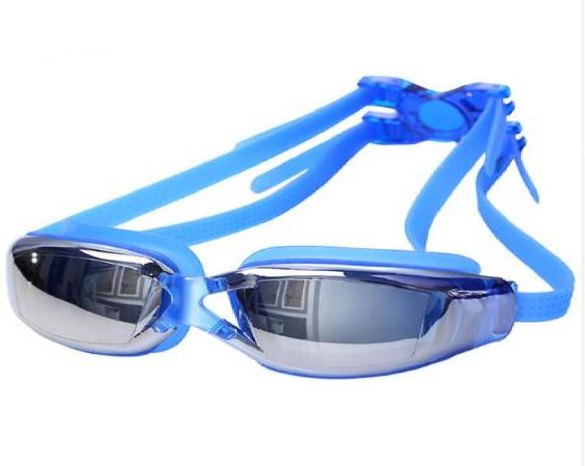 

New Professional 100 UV Swim Goggle Waterproof AntiFog HD Swim Glasses4954493