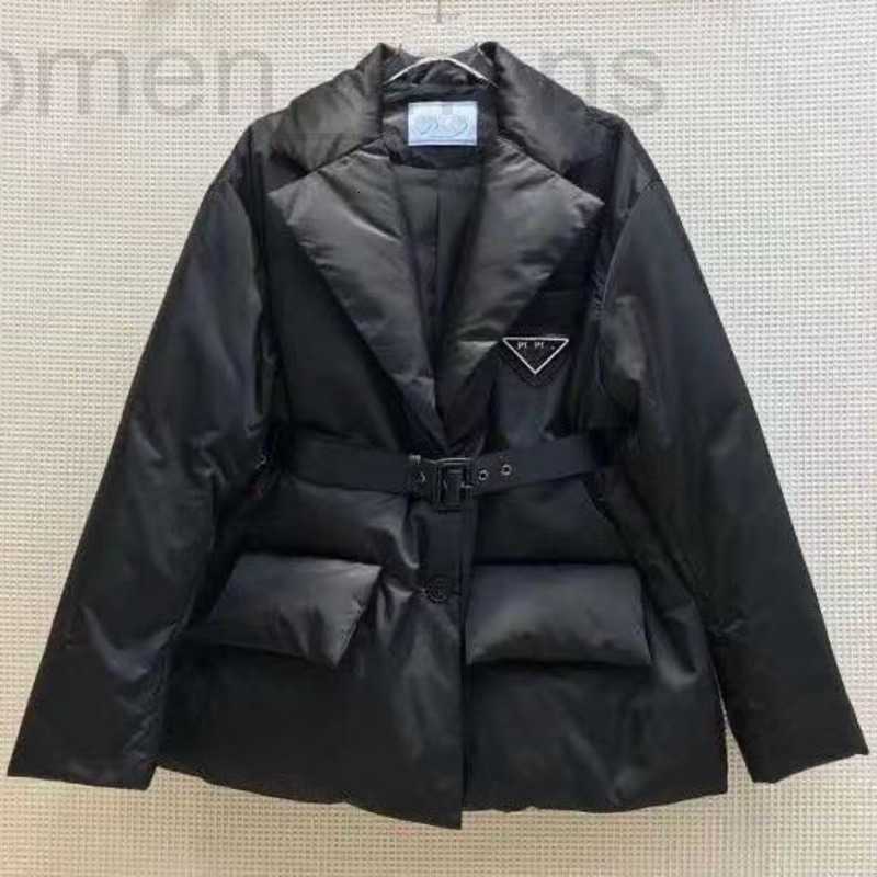 

Women' Down & Parkas designer Winter womens down jacket jackets warm parka goose feather cardigan windbreaker beloose coats 2ZG9, Black