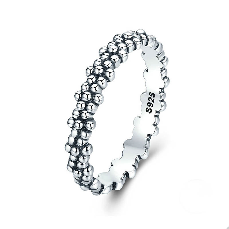 

Authentic Sterling Silver Petal Rings for Pandora Fashion Party Jewelry designer Ring Set For Women Girls Sisters Gift Cute ring with Original Box wholesale