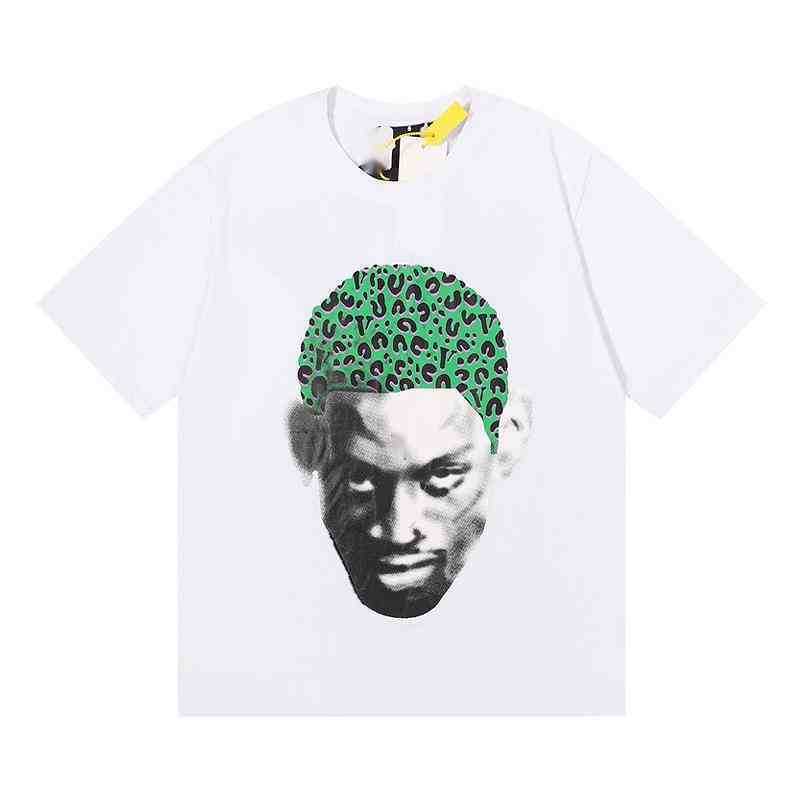 

Summer cotton t shirt V 22 lone designer short-sleeved T-shirt American hip-hop loose oversize sweatshirt ins new classic big print men'sUQLD UWG2 IISQ, White