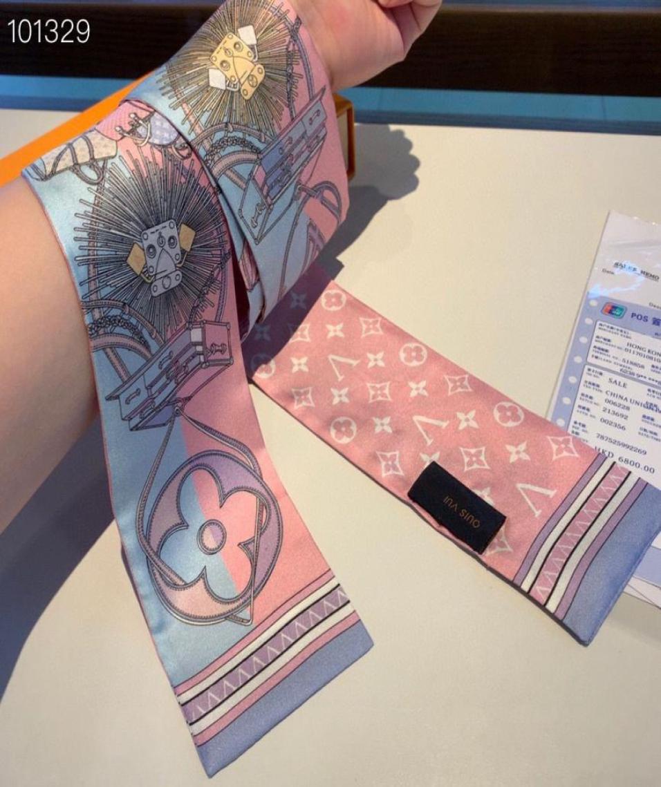 

2023 Hair scarf can be used as a bag wrist tie hair tie handbag function1304342