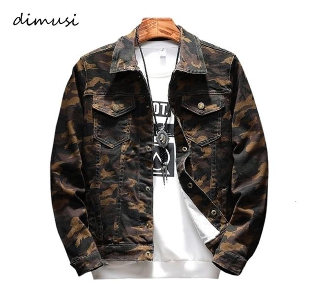 

DIMUSI Mens Jackets Fashion Men Anorak Hip Hop Street Wear Jeans Jackets Men039s Camouflage Denim Jacket Cowboy Coats 5XLYA772 6855965, Champagne