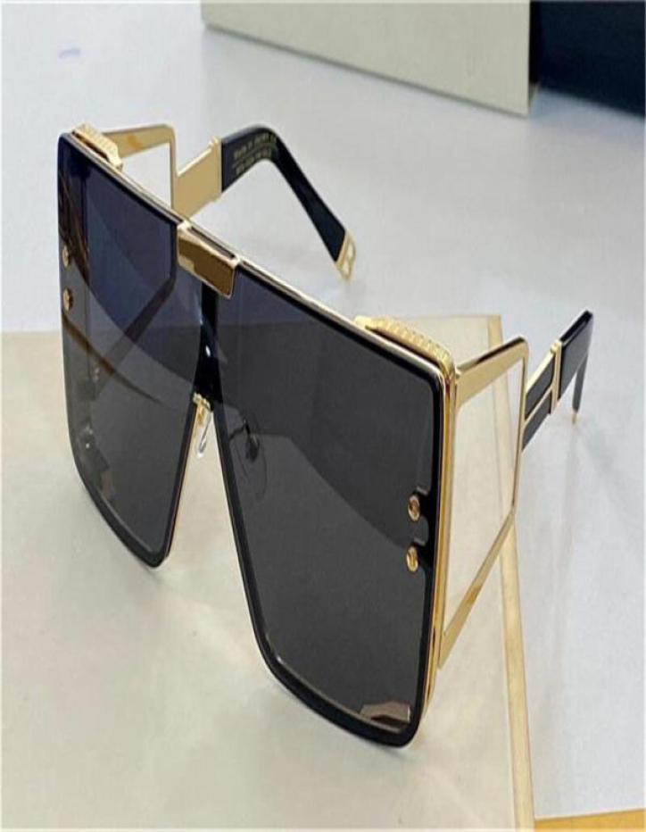 

new fashion and popular design sunglasses 102b oversized frame with straight temples hidden hood design fashionable style and top 6936134