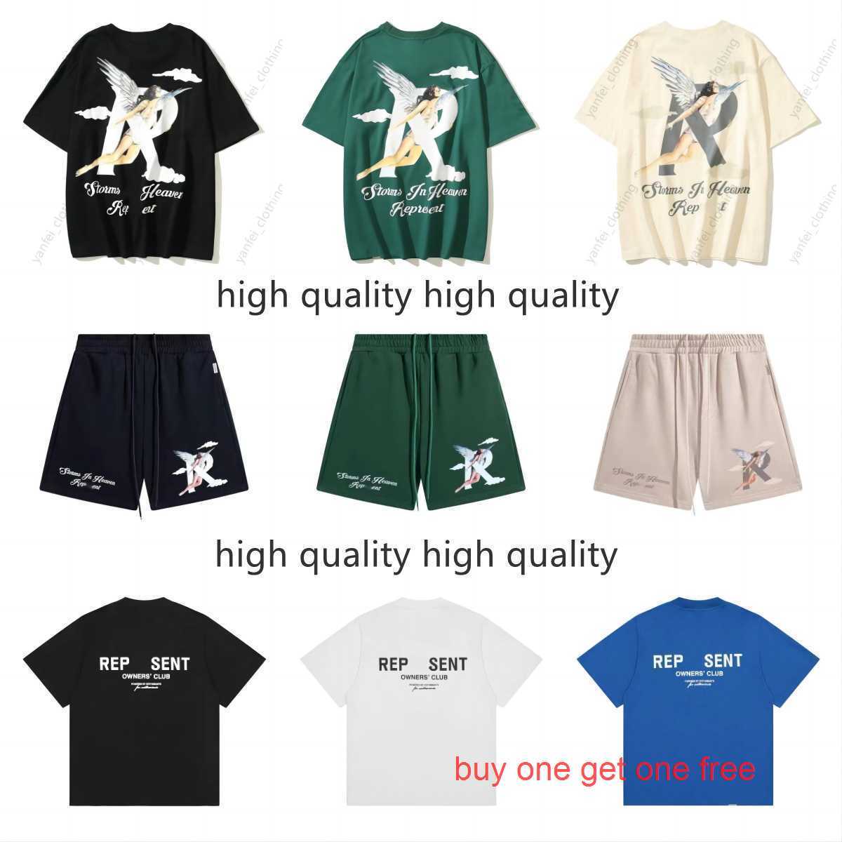 

2023 Represents t Shirts Summer Women Designers Tshirts Loose Tees Fashion Brands Tops Casual Shirt Luxurys Clothing Street 6BR5, 42