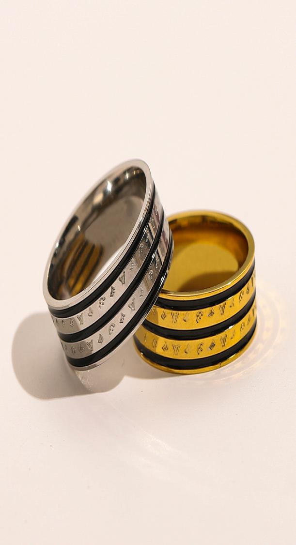 

Luxury Jewelry Designer Item Rings Women Love Charms Wedding Supplies 18K Gold Plated 925 Silver Plated Stainless Steel Ring Fine 3091370