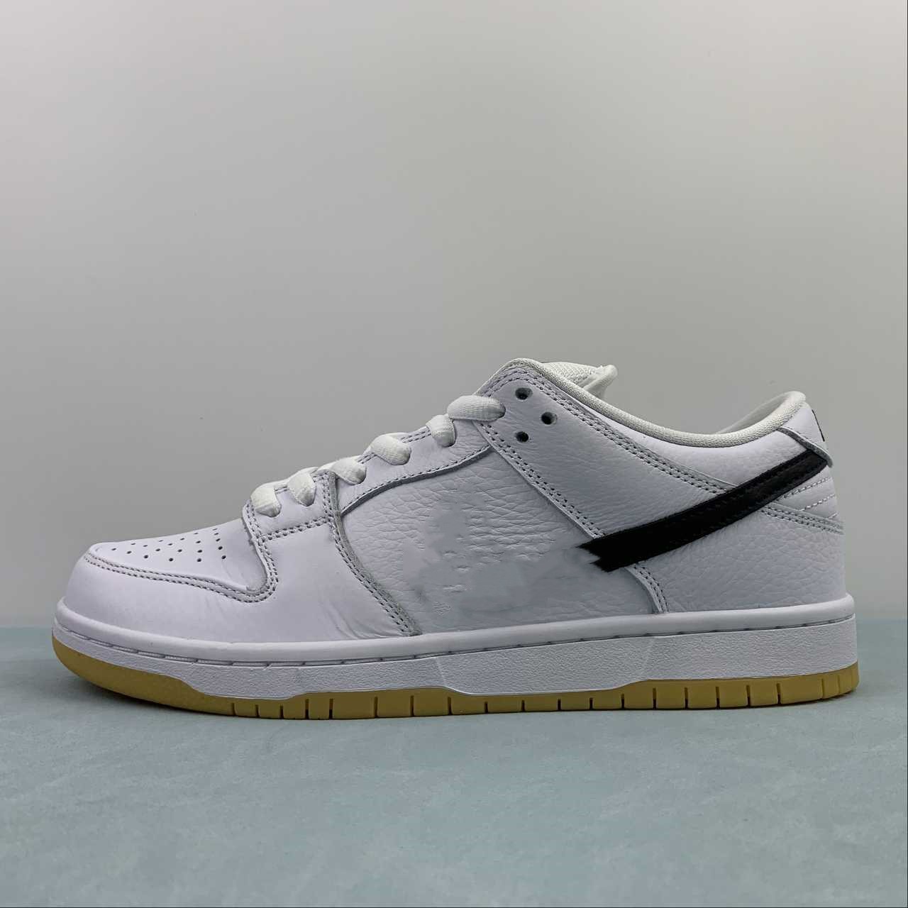 

Skateboard Shoes SB Dnks Low White Gum Basketball Outdoor Shoes Sneakers With Original Box