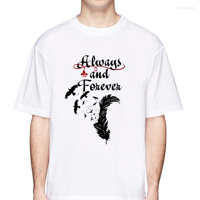 

Men' T Shirts The Originals Vampire 2023 Men T-shirt Short Sleeve O-Neck Novelty White Tshirt Cool Hip Hop Shirt MR1307, Sky blue