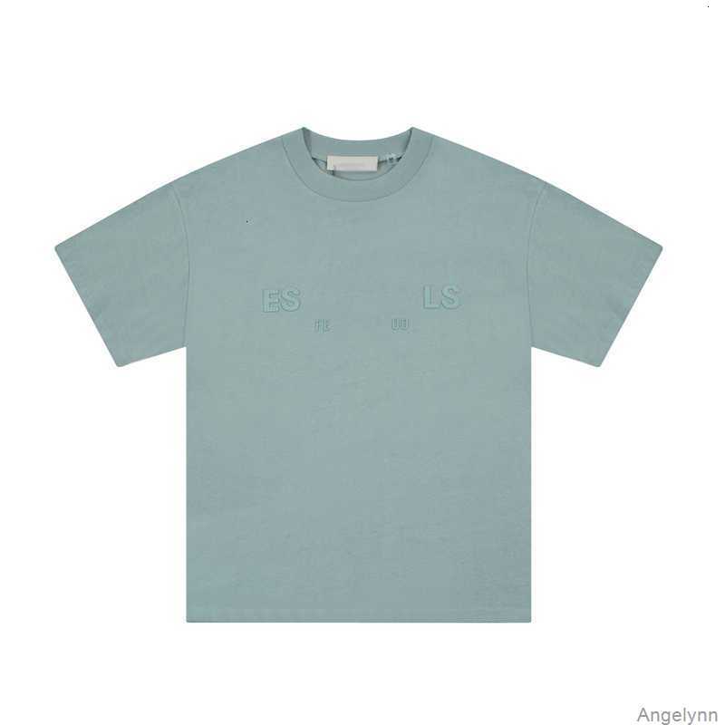 

Essentiel Tees T-shirts Essent Luxury Designer Clothing American Fashion Loose Short Sleeve Essentail Tshirt for Men and Women A396