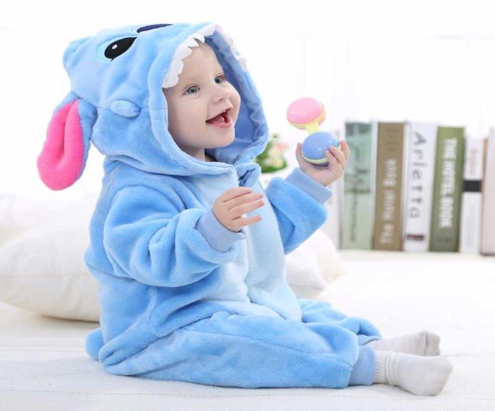 

2020 Winter New Born Baby Clothes Unisex Halloween Clothes Boy Rompers Kids Panda Costume For Girl Infant Jumpsuit 3 9 12 Month Q04239378, Brown