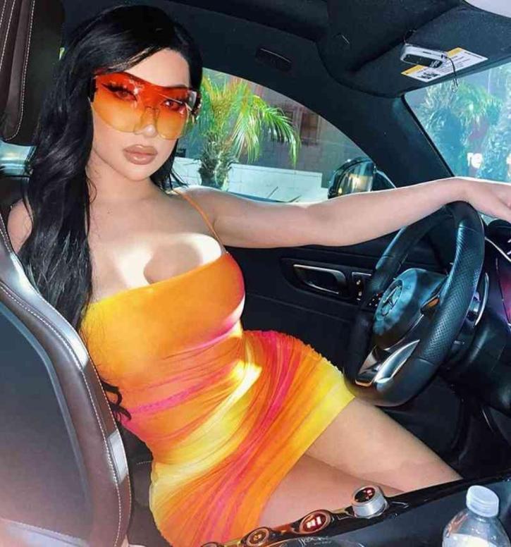 

tiedye neon lace up bodycon mini dresses womens street fashion Beach leisure vacation hollow dress summer mujer 2104176749078, Orange