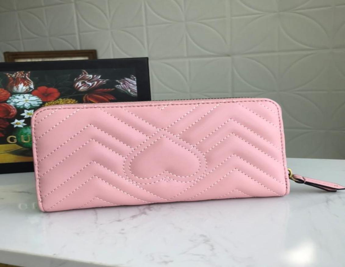 

Luxury designer WALLET purse leather long soho women clutch bags card holder fashion zipper phone bag lady handbag totes wallets9069413, Red