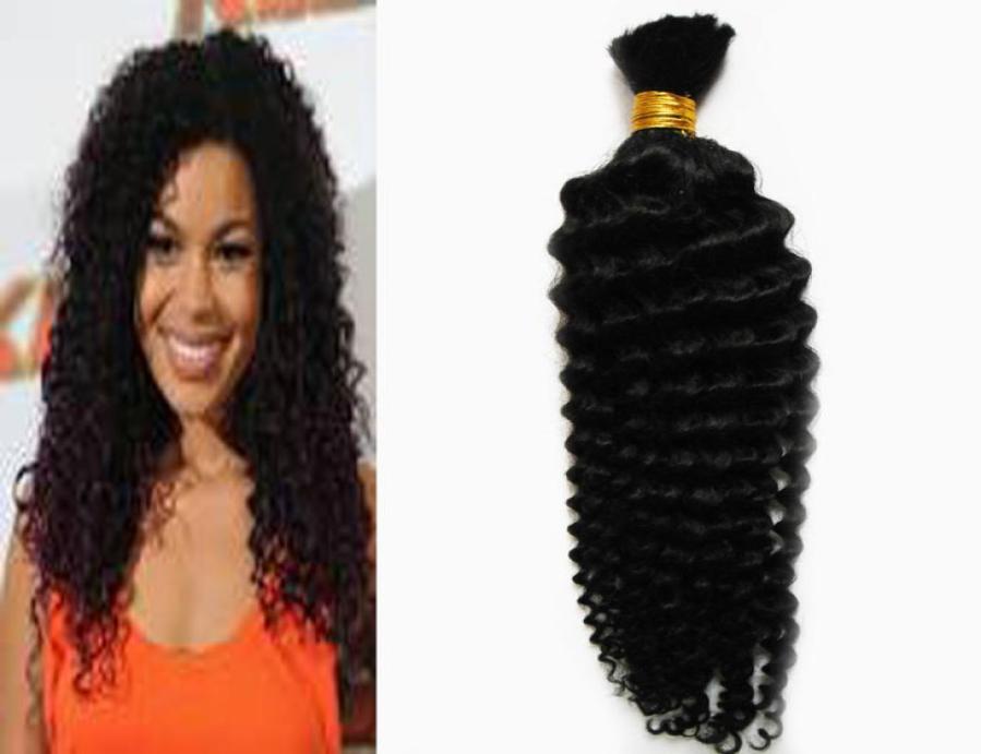 

1030 Inch Human Hair Crochet Bulk Brazilian Hair Weave Bundles 100 Brazilian Deep Curly 100g No Weft Human Hair Bundles8475461