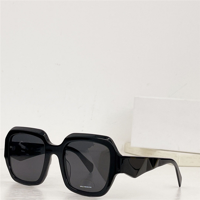 

New fashion acetate sunglasses 28ZS oversized design square frame refined three-dimensional temples simple and versatile style uv400 protection glasses