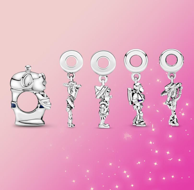 

925 Silver charm Toy charm Buzz Dangle charm pendant Original Fit Pandora Bracelet jewelry4250822