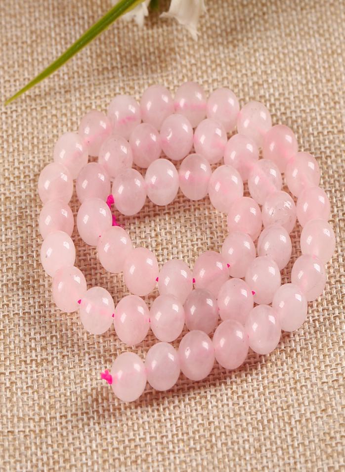 

Natural Pink Crystal Stone Beads For Jewelry Making Pink Quartz Stone Round Beads DIY Bracelet 468101214mm Strand 1503901003443