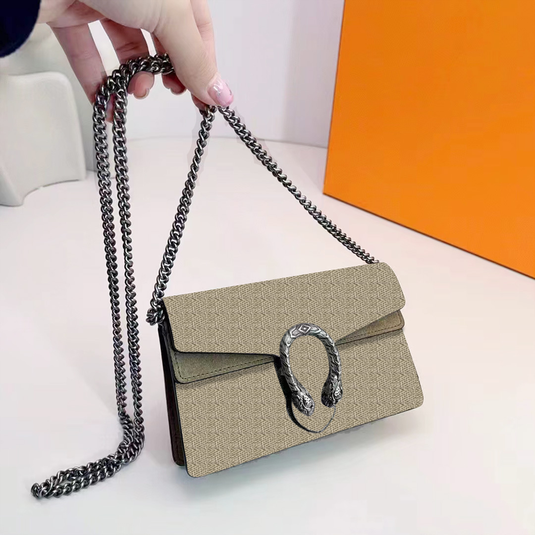 

Classic designer bag mini fashion bags wallet Evening luxurys handbags women small messenger high quality Cross body Chain strap shoulder bag clutch purse, Black