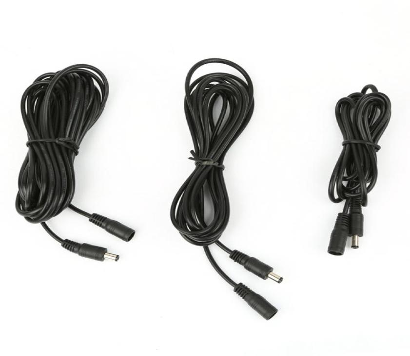 

DC Cable 50cm 100cm 200cm 250cm 300cm 500cm Extension Wire with 5521mm DC Female Male Jack Adapter4252685