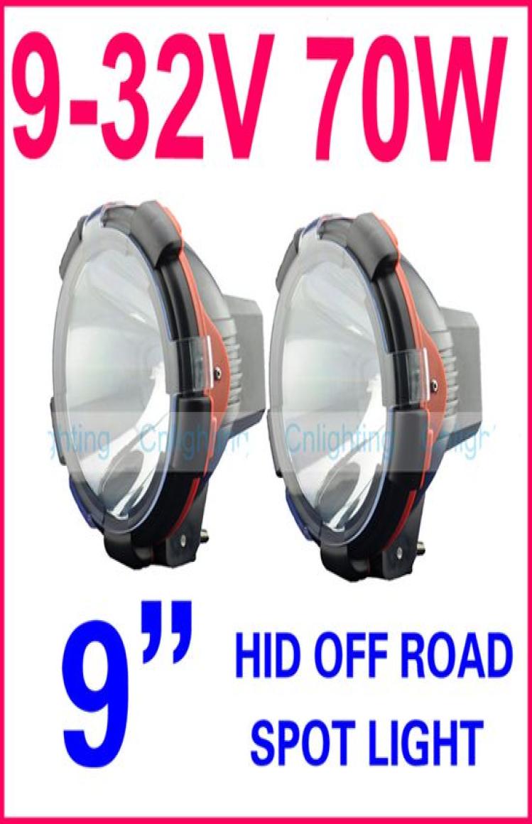 

PAIR2pcs 9quot inch 70W 75W POWER HID Xenon Driving Light SUV ATV OffRoad 4WD 932V Spot Beam 3200lm4815346
