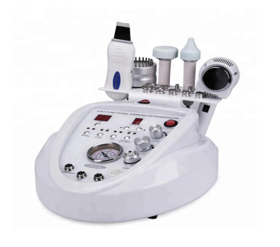 

New portable Dermabrasion Microdermabrasion Machine Peeling 5in1 Anti Aging Wrinkle Skincare Blackhead Remover Exfoliator for Beau5172316
