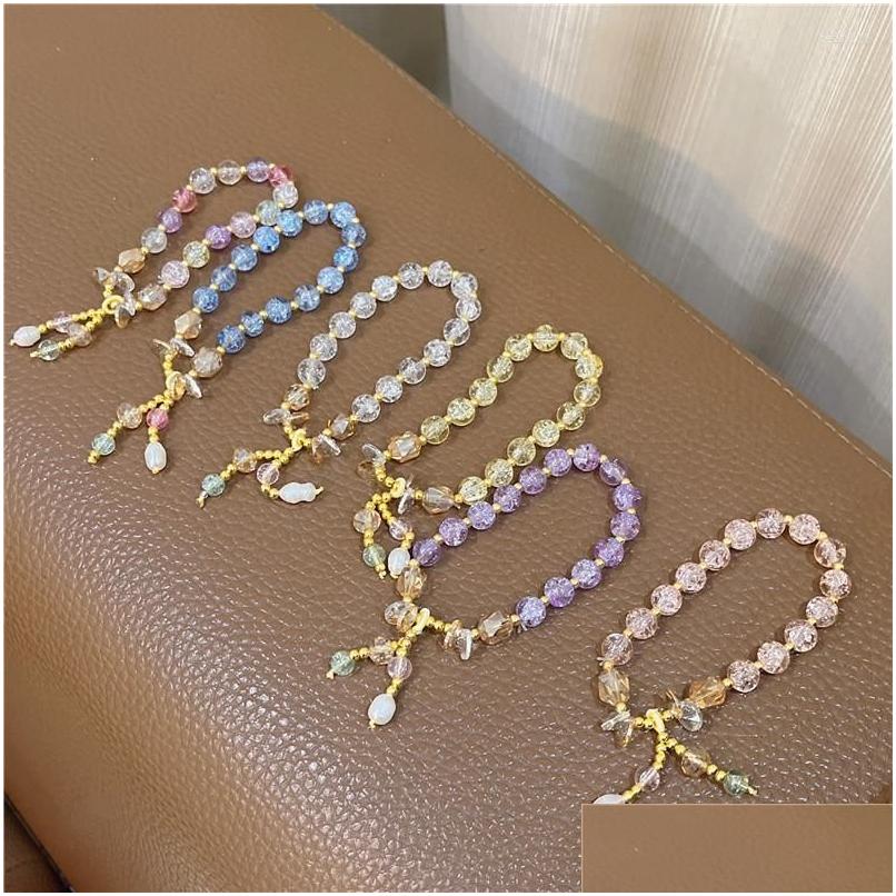 

Beaded Strand Fashion Simple And Fresh Aesthetic Color Niche Design Personality Geometric Street S Lady Temperament Bracelet Drop De Dh7Jp