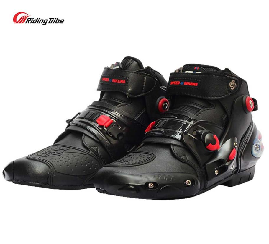 

Motorcycle Boots Biker Waterproof Speed Motocross Racing Shoes MenWomen Protective Motorbike Riding botas moto Soft Nonslip8558881