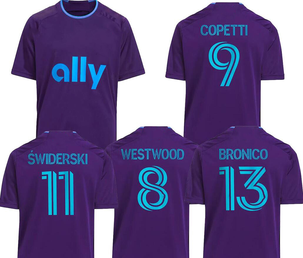 

11 SWIDERSKI 8 WESTWOOD 9 COPETTI 23-24 Men Soccer Jerseys Customized Thai Quality 13 BRONICO 14 BYRNE 14 BYRNE 15 BENDER football jersey Design Your Own, 23-24 away