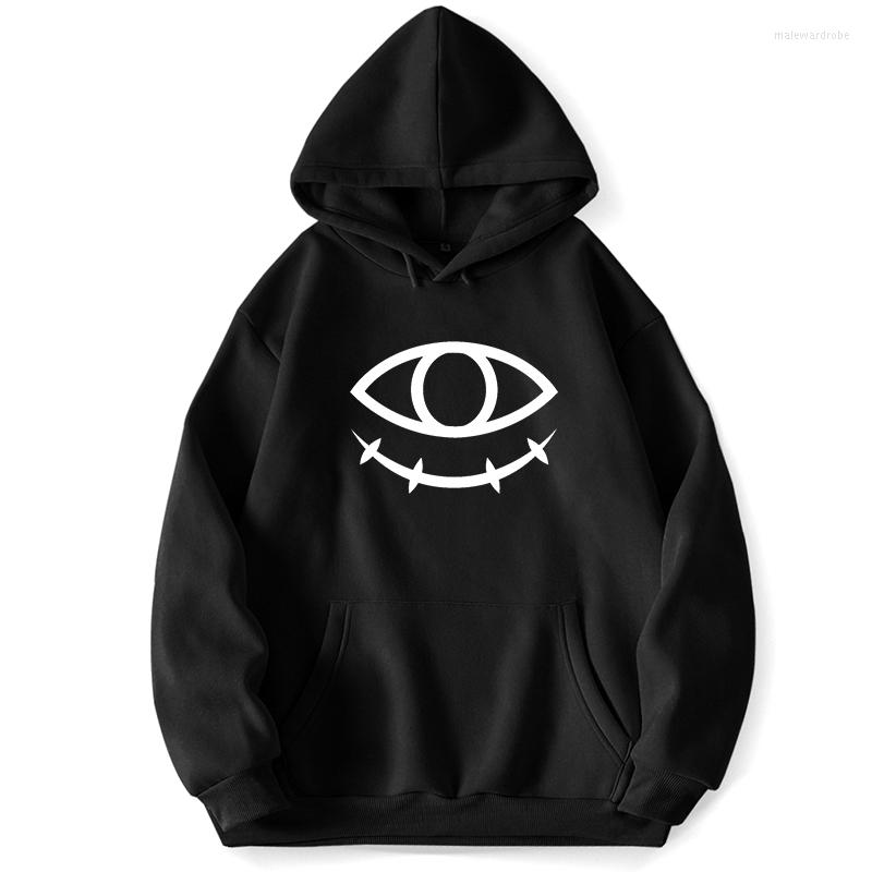

Men's Hoodies Mieruko Chan Eye Hoodie Jumpers For Men Clothes Sweatshirts Autumn Winter Pullovers Pocket Korean Style Sportswear