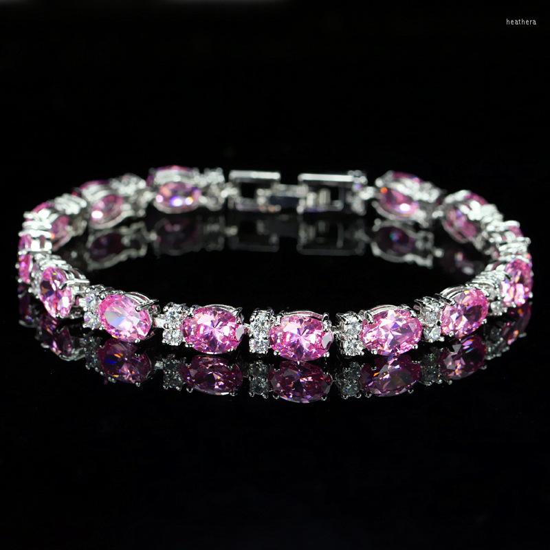 

Link Bracelets Zircon Women's Bracelet Jewelry From Dubai DD10084