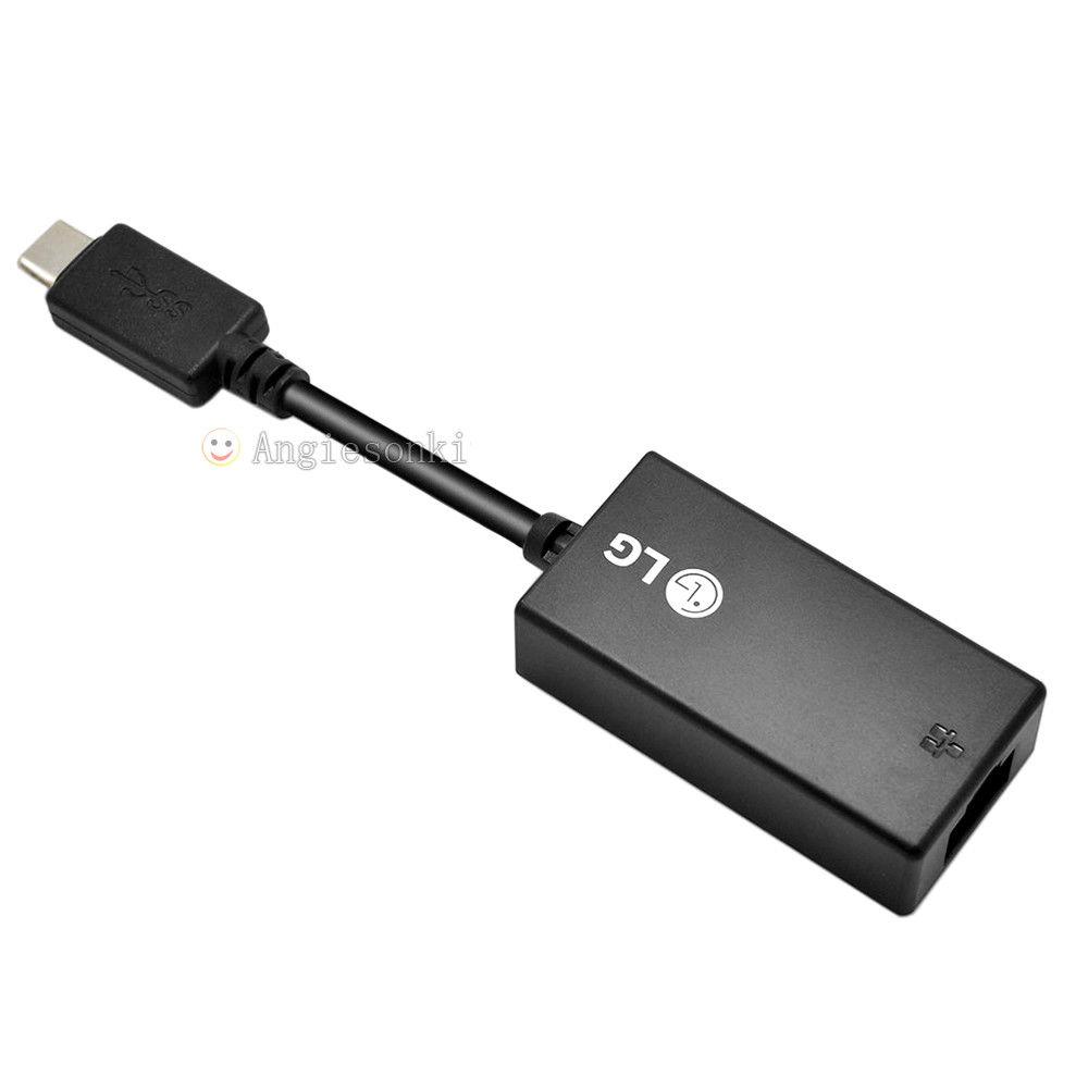 

Combos LG USBC Type C to RJ45 Ethernet Lan Network Adapter USBC Thunderbolt 3 Port for 2015 Google Chromebook Pixel ASUS Zen AiO