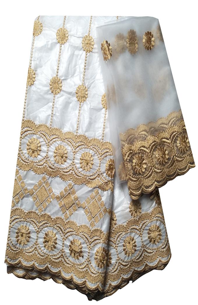

Bazin Riche Getzner 2020 High Quality African Fabric White Latest Basin Riche Getzner Guinea Brocade KRL97639095689