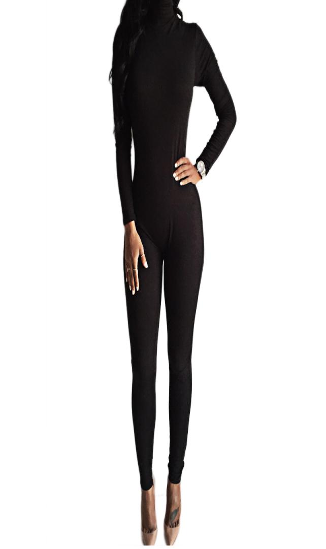 

Whole 2016 New Arrival Sexy Black Bodysuit Bodycon Rompers Womens Jumpsuit Slim Long Sleeve One Piece Playsuit Overalls Macac4649754, Yellow