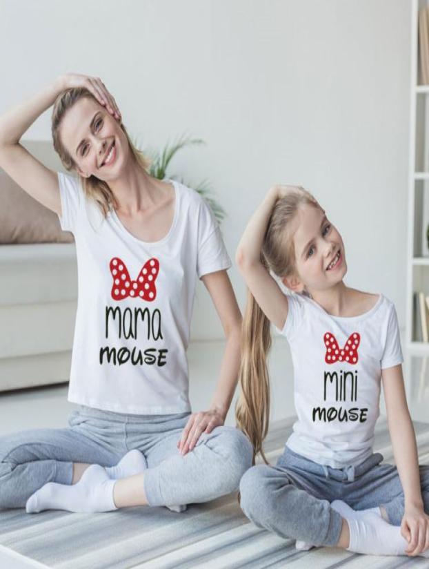 

Cute Family Look Matching Clothes Short Sleeve Mommy and Me Clothes Whit Tshirt6549356, Fluorescent yellow