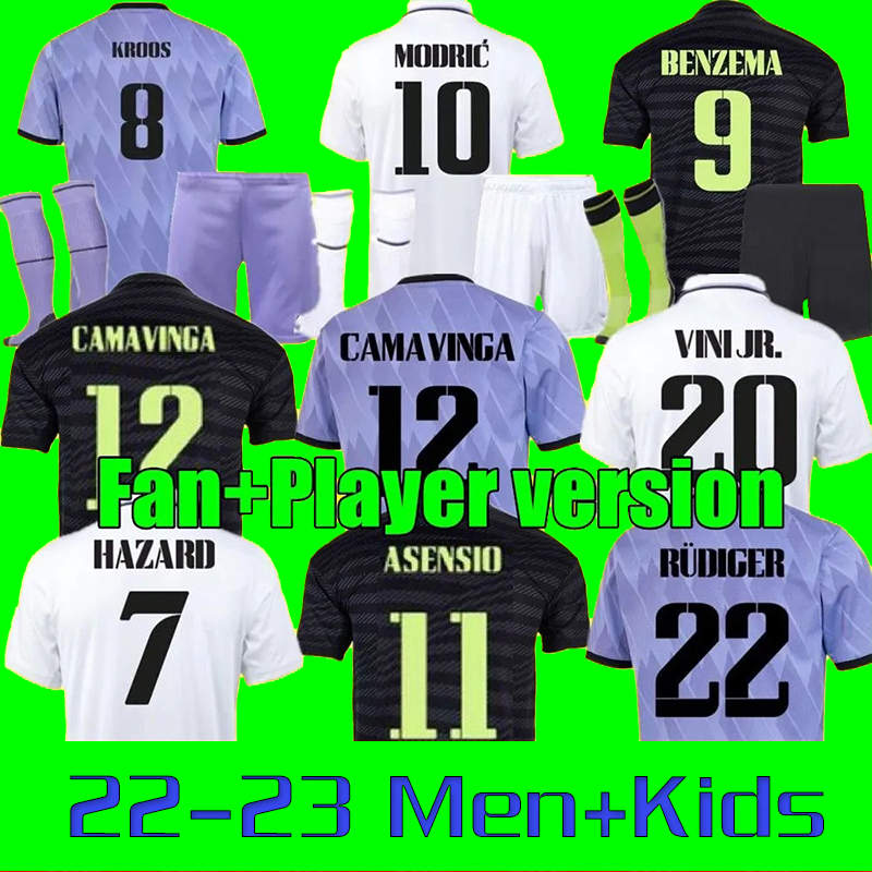 

Camisetas Real Madrids Soccer Jerseys Copa del Rey Final Kids Kit 23/24 Goalkeeper Football Shirt Futbol VINI JR BENZEMA Champion Special 2023 2024 Player Version ESt, 23 24 kids