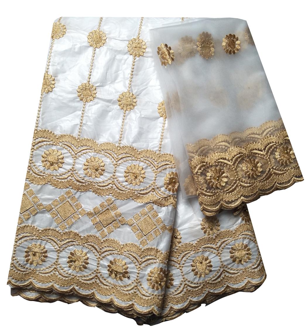 

Bazin Riche Getzner 2020 High Quality African Fabric White Latest Basin Riche Getzner Guinea Brocade KRL97633504270