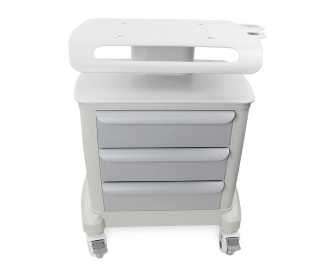

Accessories Parts New Trolley Roller Mobile Medical Cart With Draws Assembled Stand Holder For Salon Spa HIFU Machine6847248