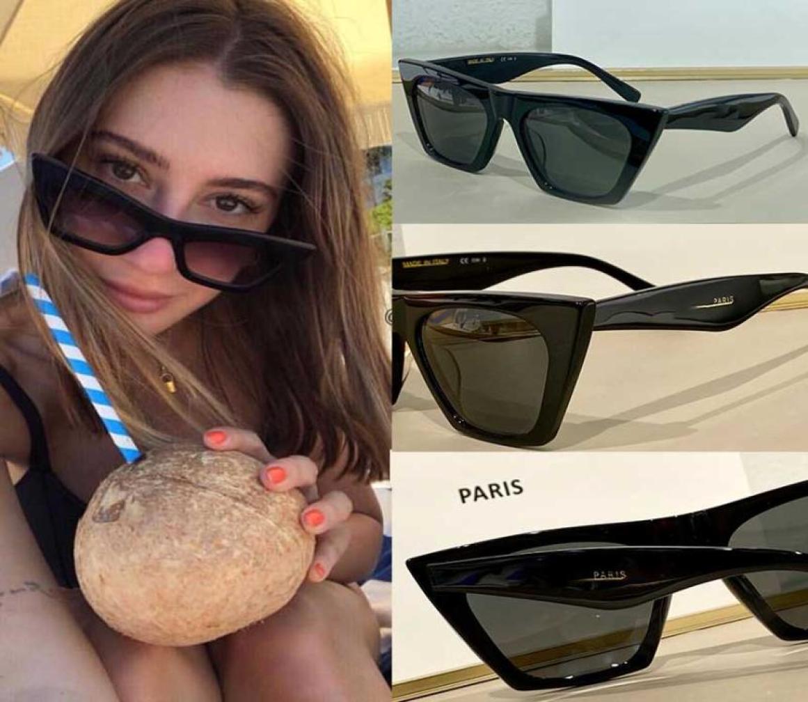 

Cat eyes style Sunglasses For men and women spring AntiUltraviolet 41468 Retro Shield lens Plate Square full frame fashion Eyegla8859139