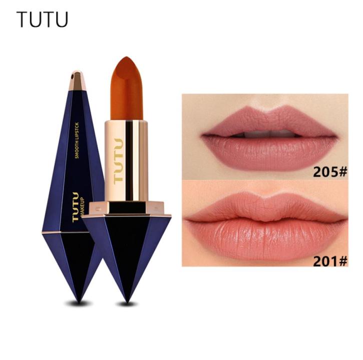 

TUTU Stars Velv Matte Lipstick Long Lasting Charming Lip Lipstick Cosmetic Beauty Makeup8933483, Sky blue