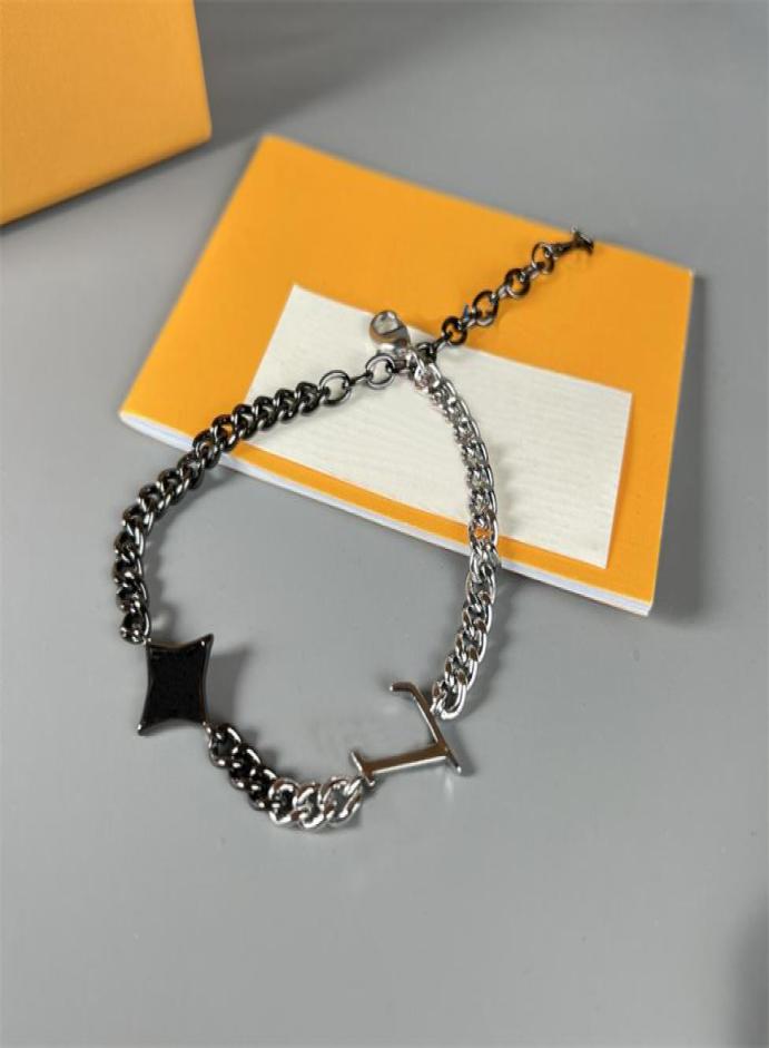 

Silver Chain Bracelets Womens Designer Bracelet Luxury Letter Bracelets High Quality Women Jewelry Gifts2176058