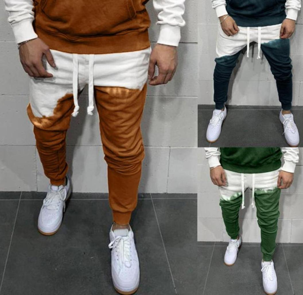 

New Jogging Pants Men Sport Sweatpants Running Pants GYM Men Joggers Cotton Trackpants Slim Fit Bodybuilding Trouser3362360, Yellow