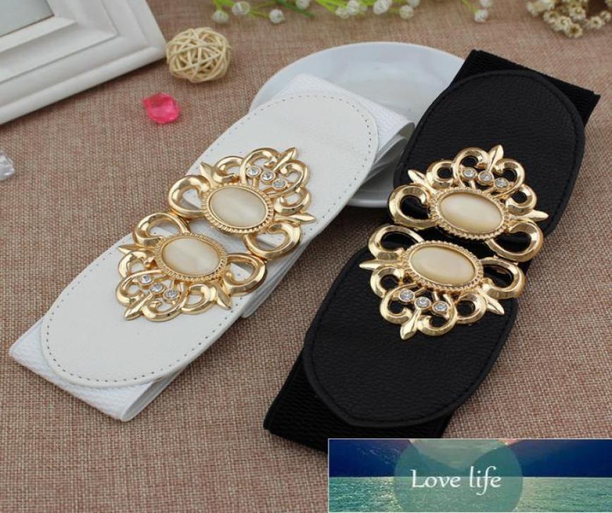 

65cm Female Wide Waistband Opal Elastic Stretch Belt for Women Black Waist Cinch Band Dress Clothing Accessories Factory exp5044720